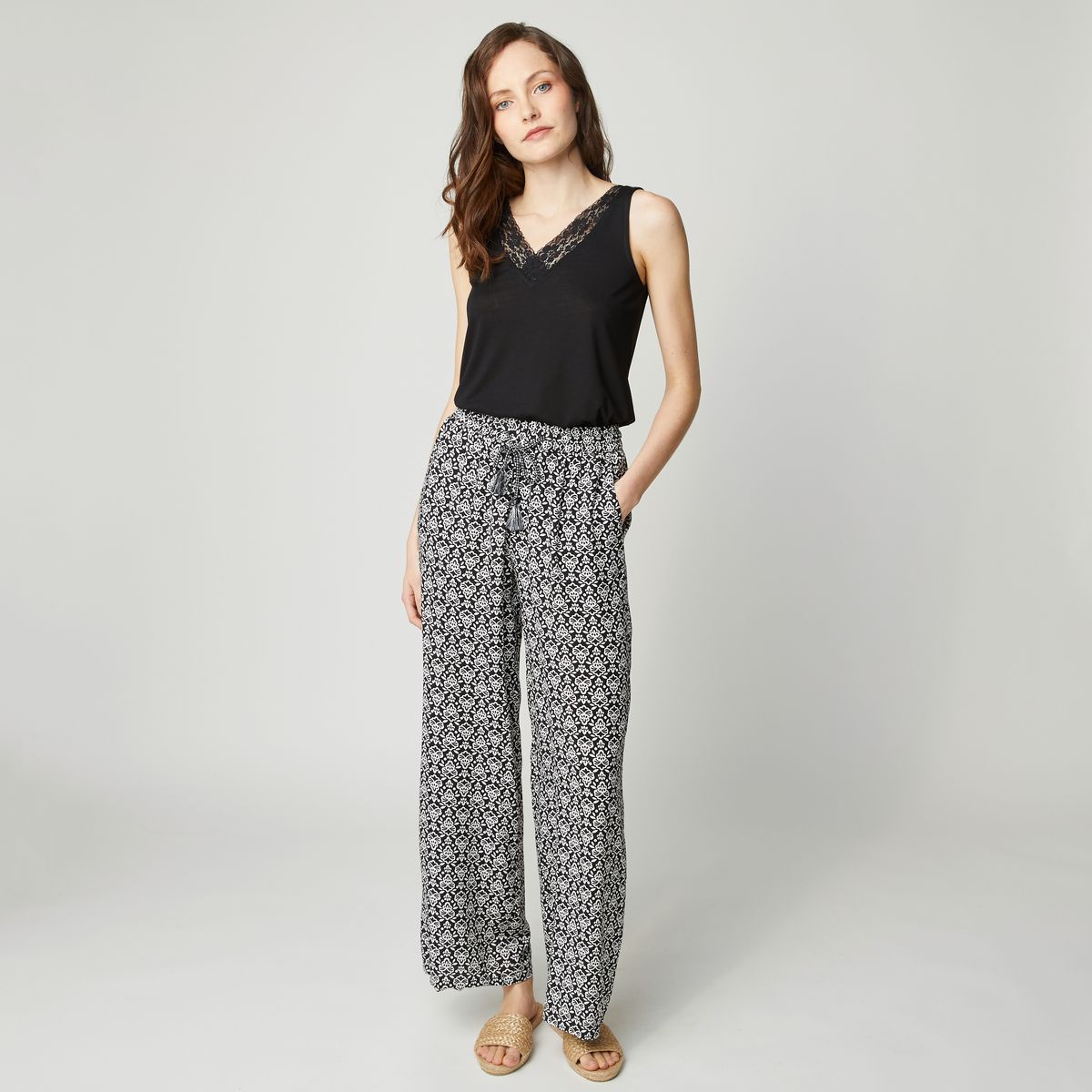 Pantalon viscose outlet