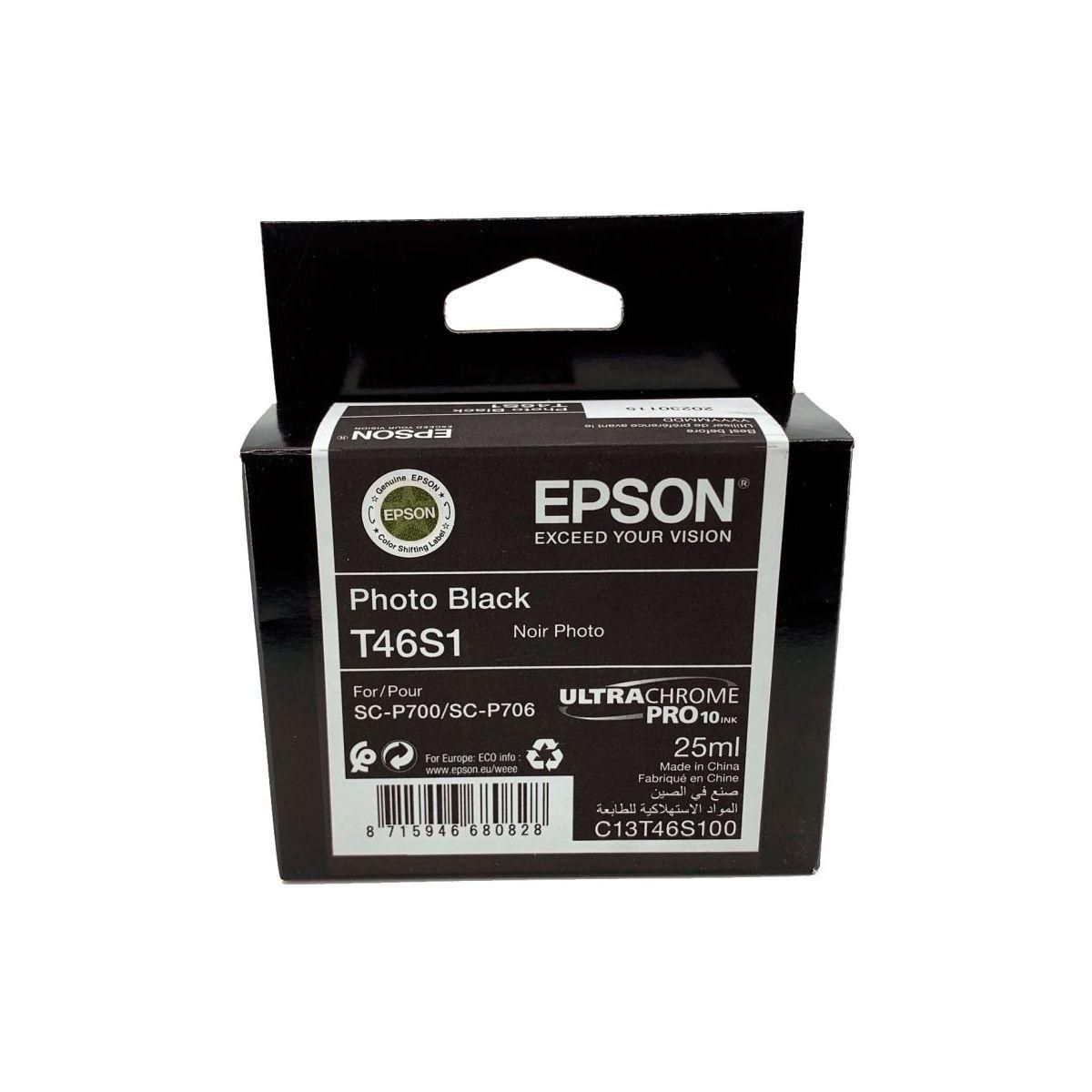 Epson Cartouche d'encre T46S1 Noir Photo