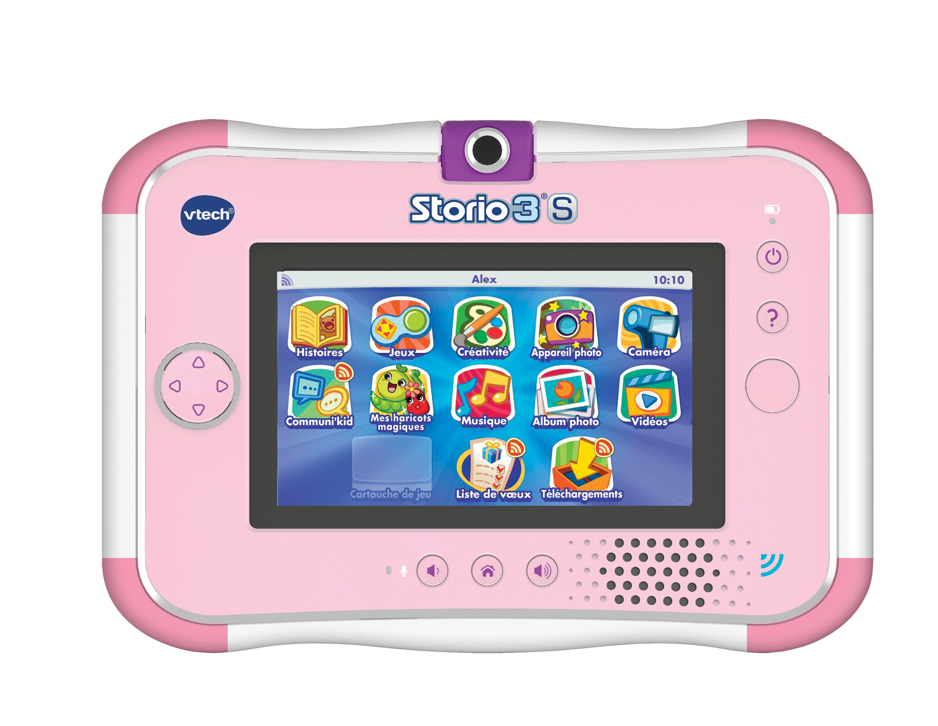 ② Vtech Storio 3S bleu avec jeux — Jouets