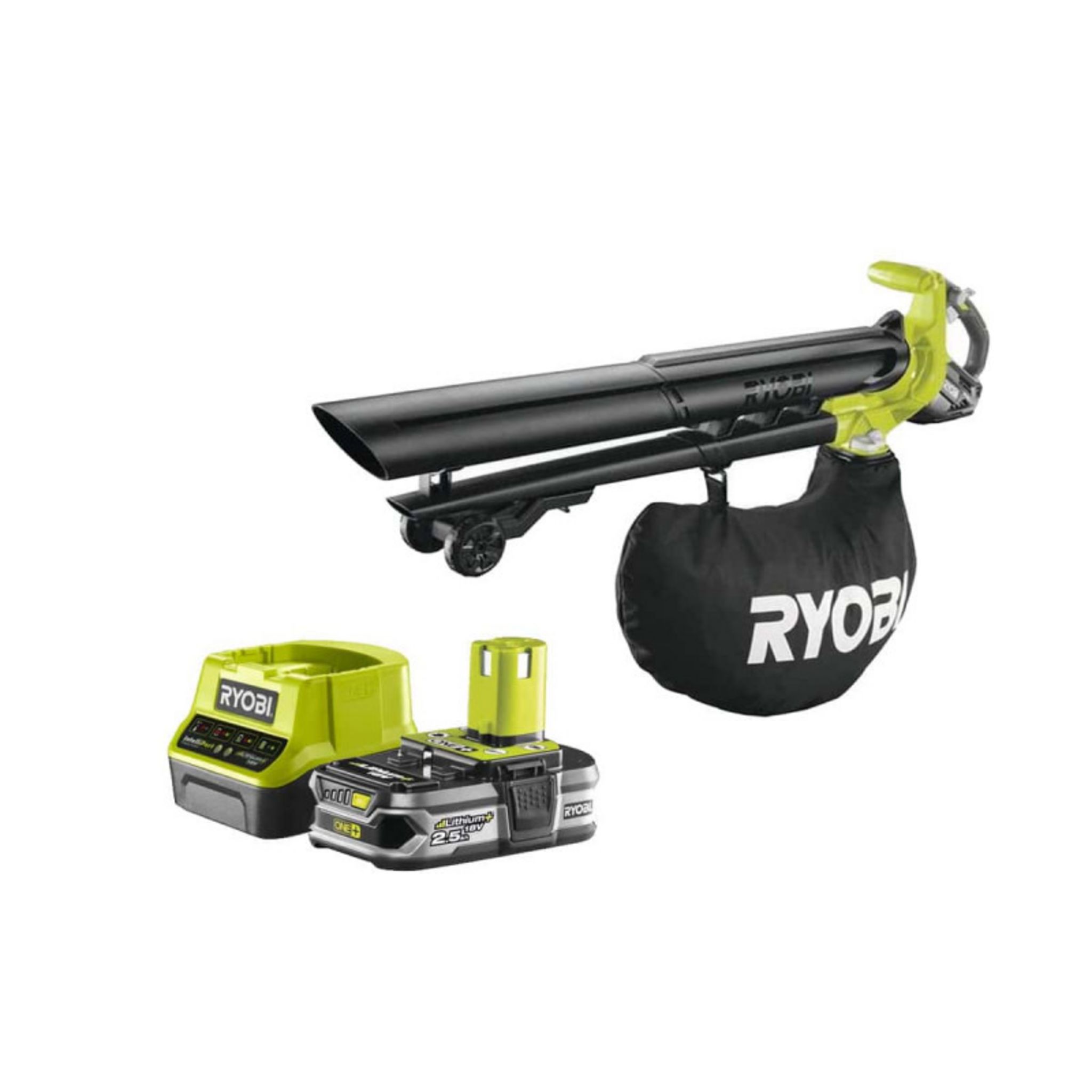 Ryobi - Souffleur aspiro-broyeur 18V ONE+™ 200 km/h (Produit seul) - OBV18  - Outillage électroportatif pour loisir créatif - Achat & prix