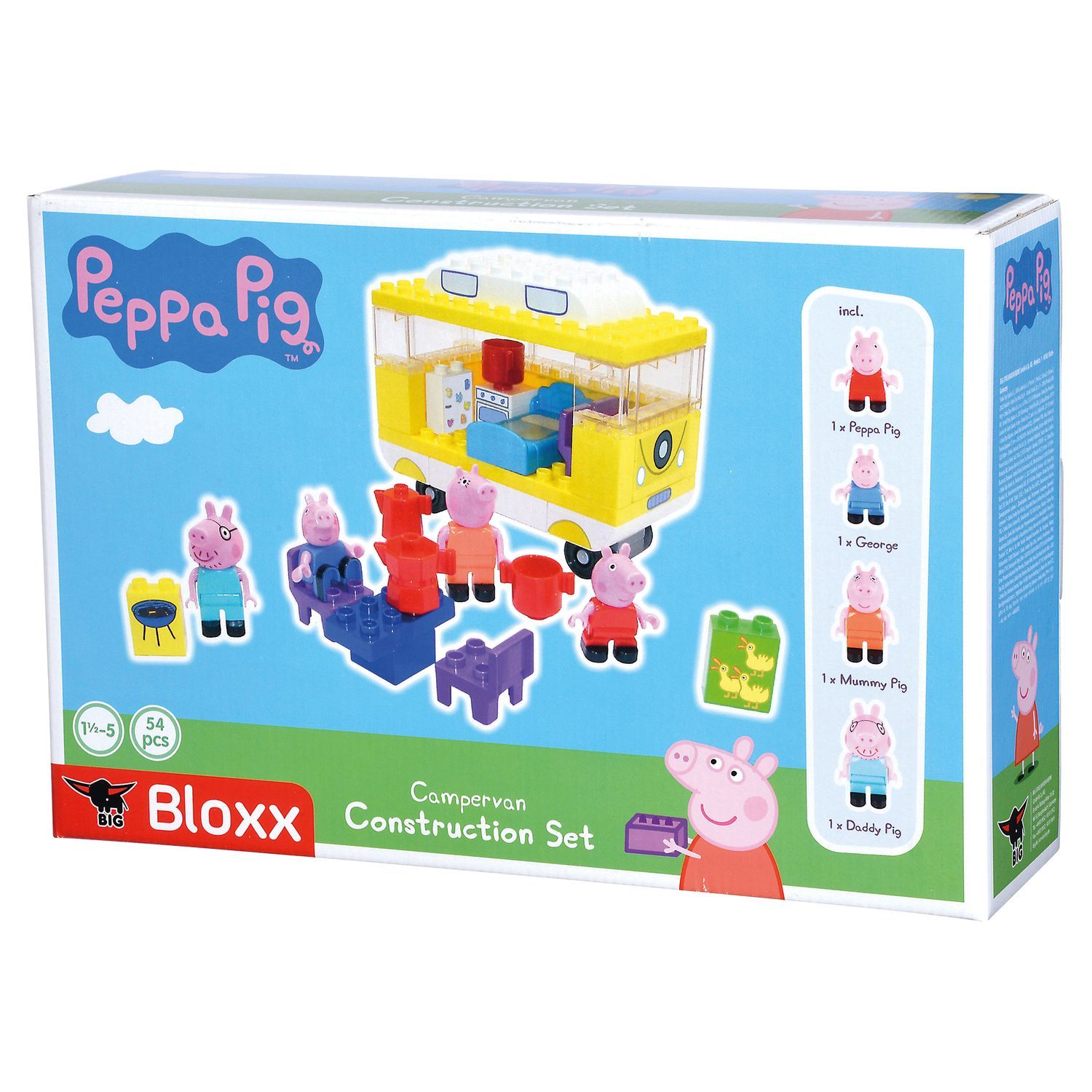 Big bloxx maison de peppa, jouets 1er age