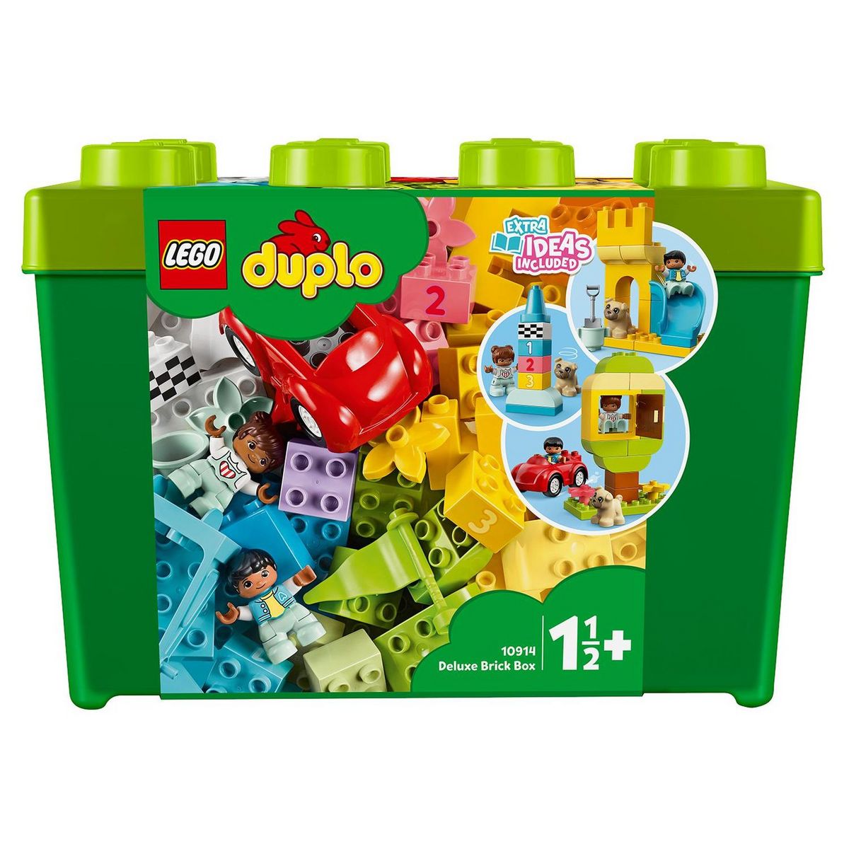 LEGO DUPLO Classic 10914 La Boîte de Briques Deluxe Jeu de Construction  pour Bébés 1 an pas cher 