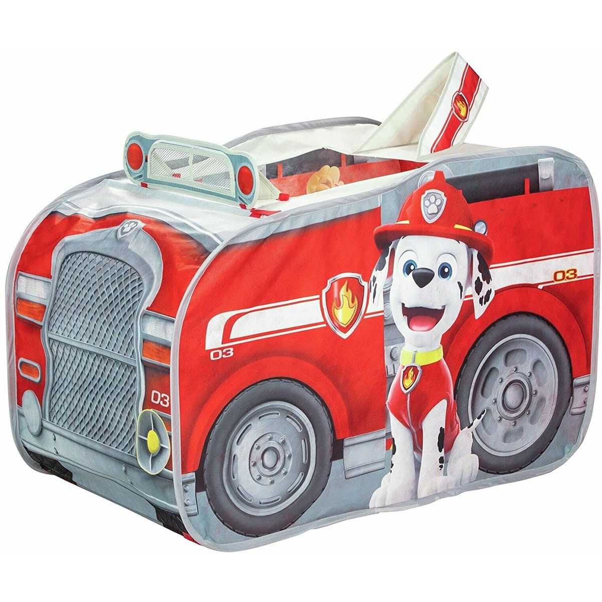 MOOSE TOYS La Pat Patrouille Marcus - Tente de jeu pop-up camion de pompier