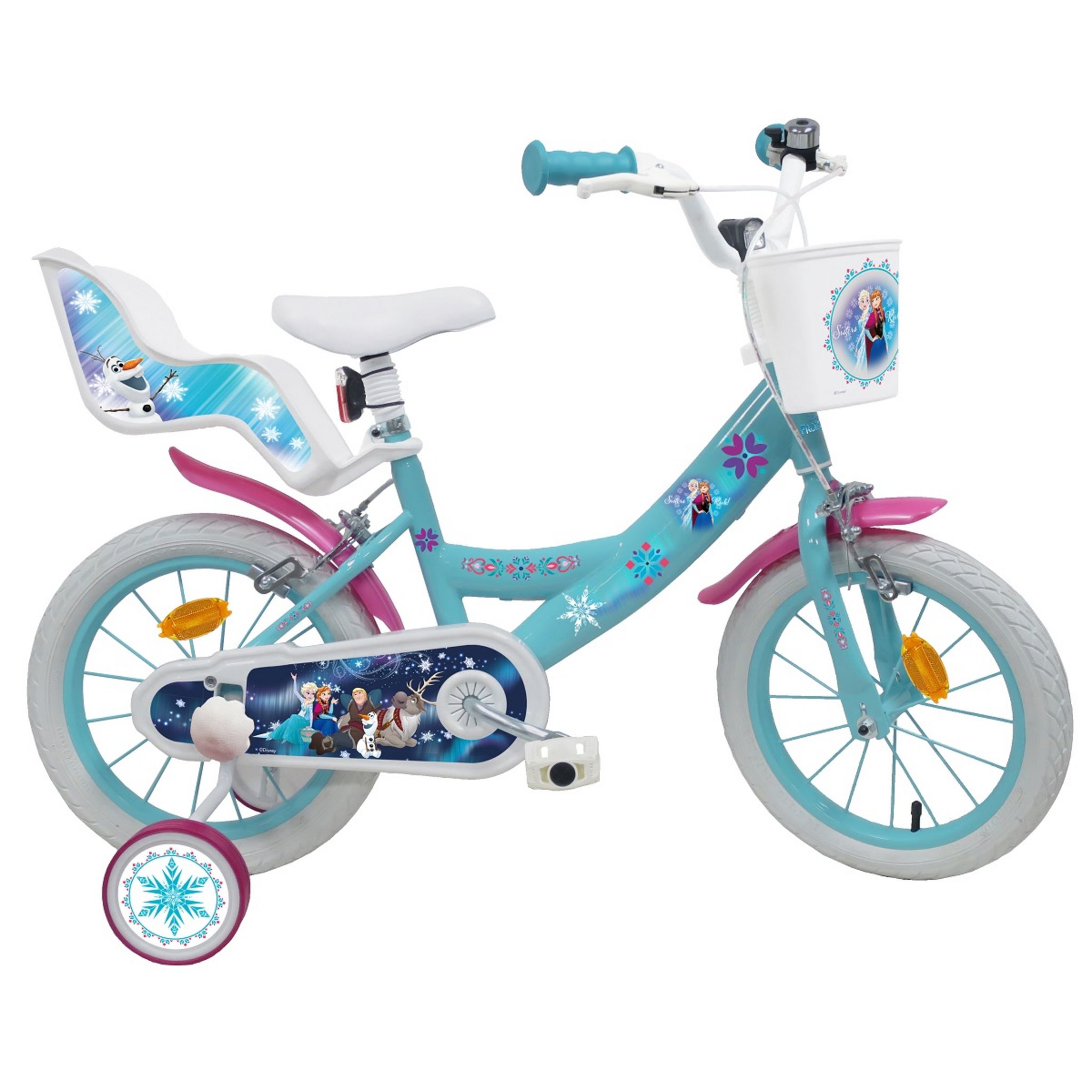 Velo enfant la reine des neiges sale