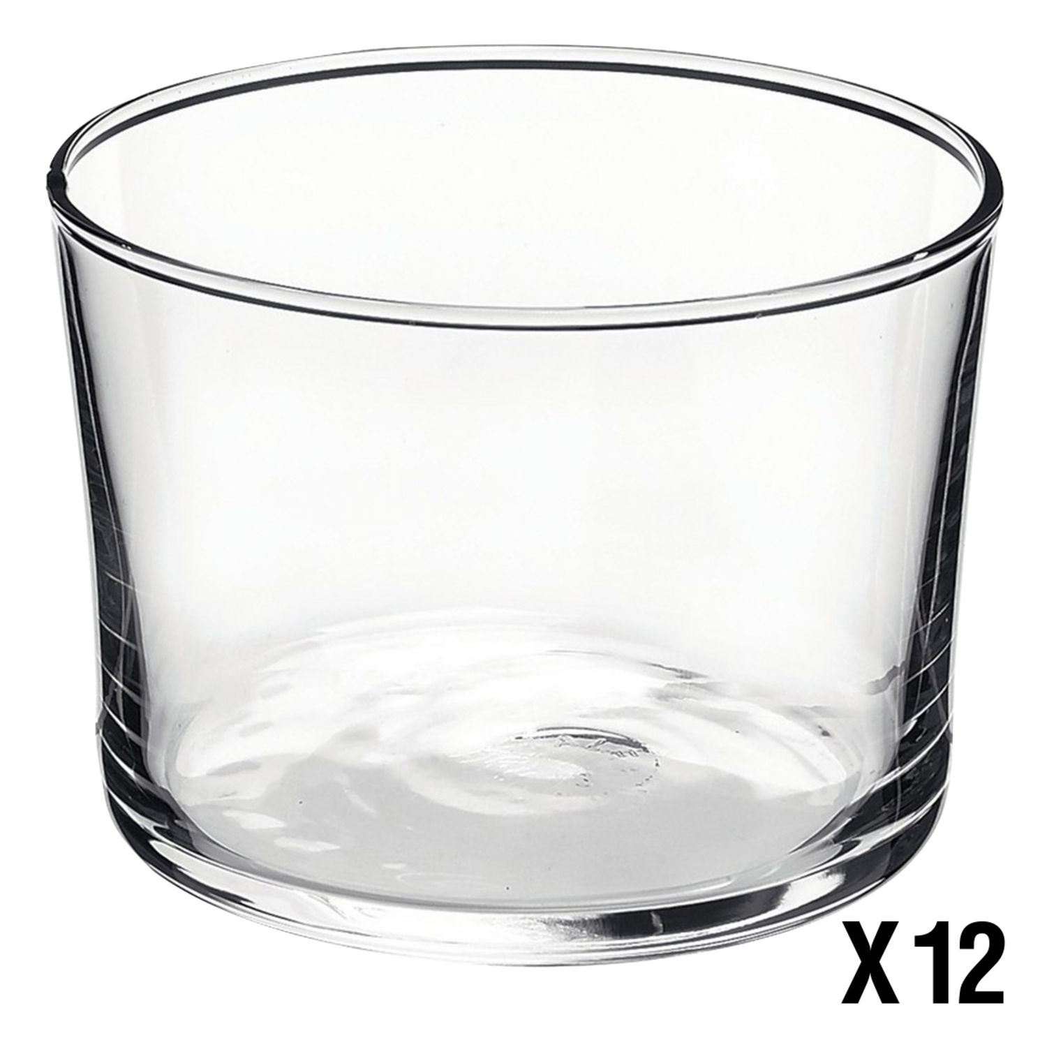 Verre à boire, verres à eau Lot de 12 - Grande-S, 190ml
