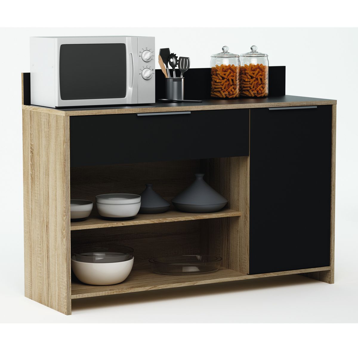 Meuble rangement de cuisine compact LIKE pas cher 