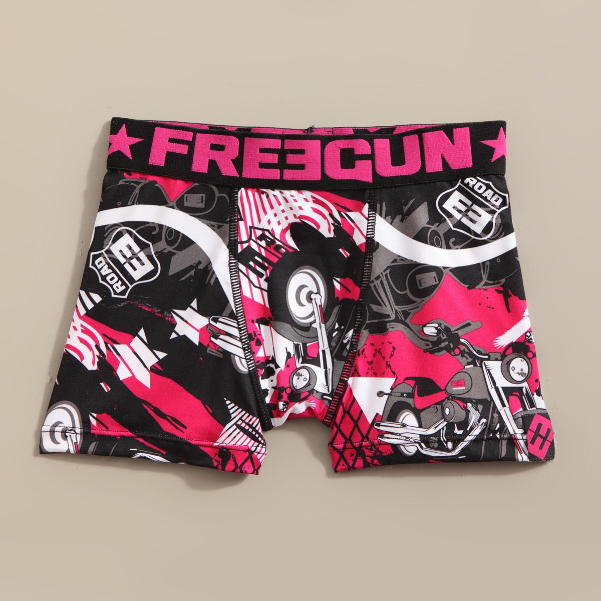 FREEGUN Boxer en microfibre pas cher Auchan