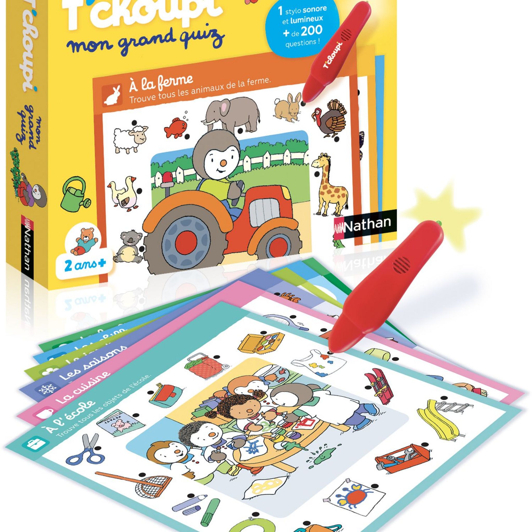 Jeu de couleurs : Colorino : T'Choupi - Jeux et jouets