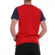 T-shirt Rouge/Bleu Homme Airness Bravery (Rouge)