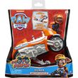 spin master véhicule et figurine zuma moto pups - paw patrol (solid)