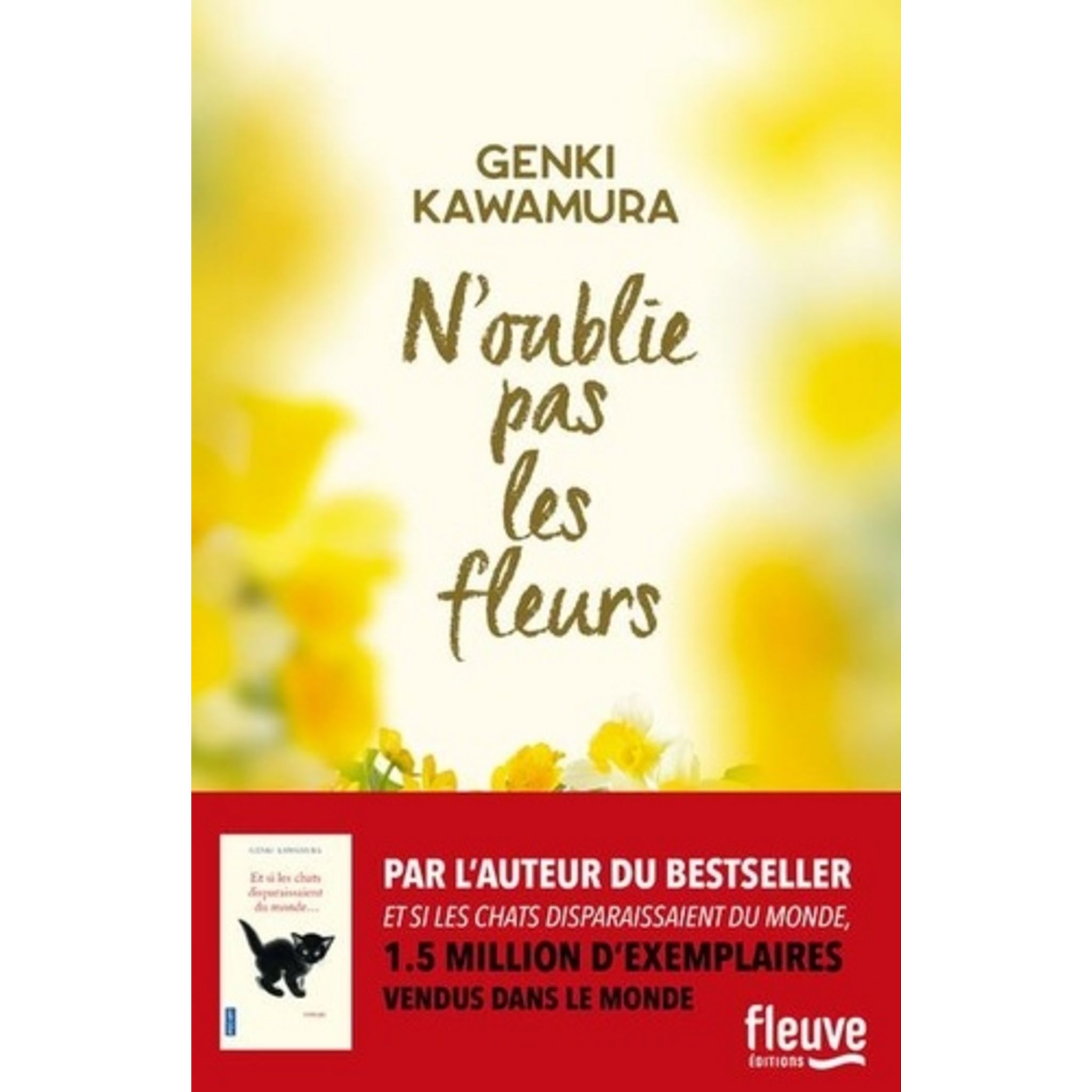 Et Si Les Chats Disparaissaient Du Monde N'OUBLIE PAS LES FLEURS, Kawamura Genki pas cher - Auchan.fr