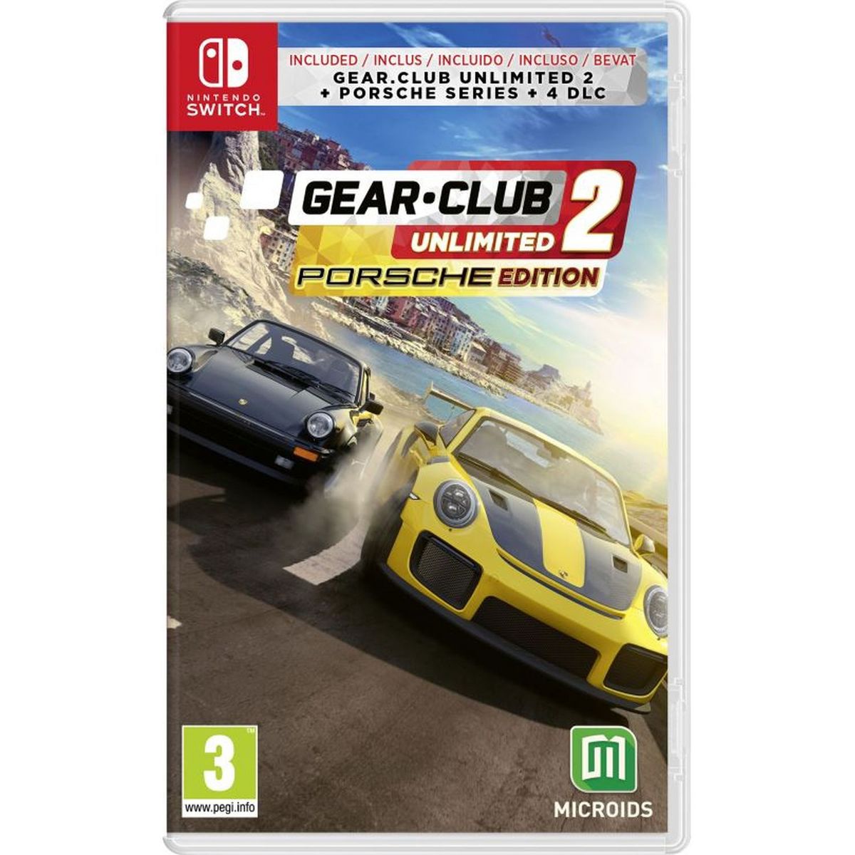 JUST FOR GAMES Gear Club Unlimited 2 Porsche Edition Nintendo