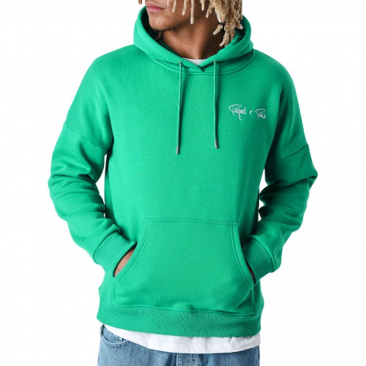 Sweat capuche homme cheap vert