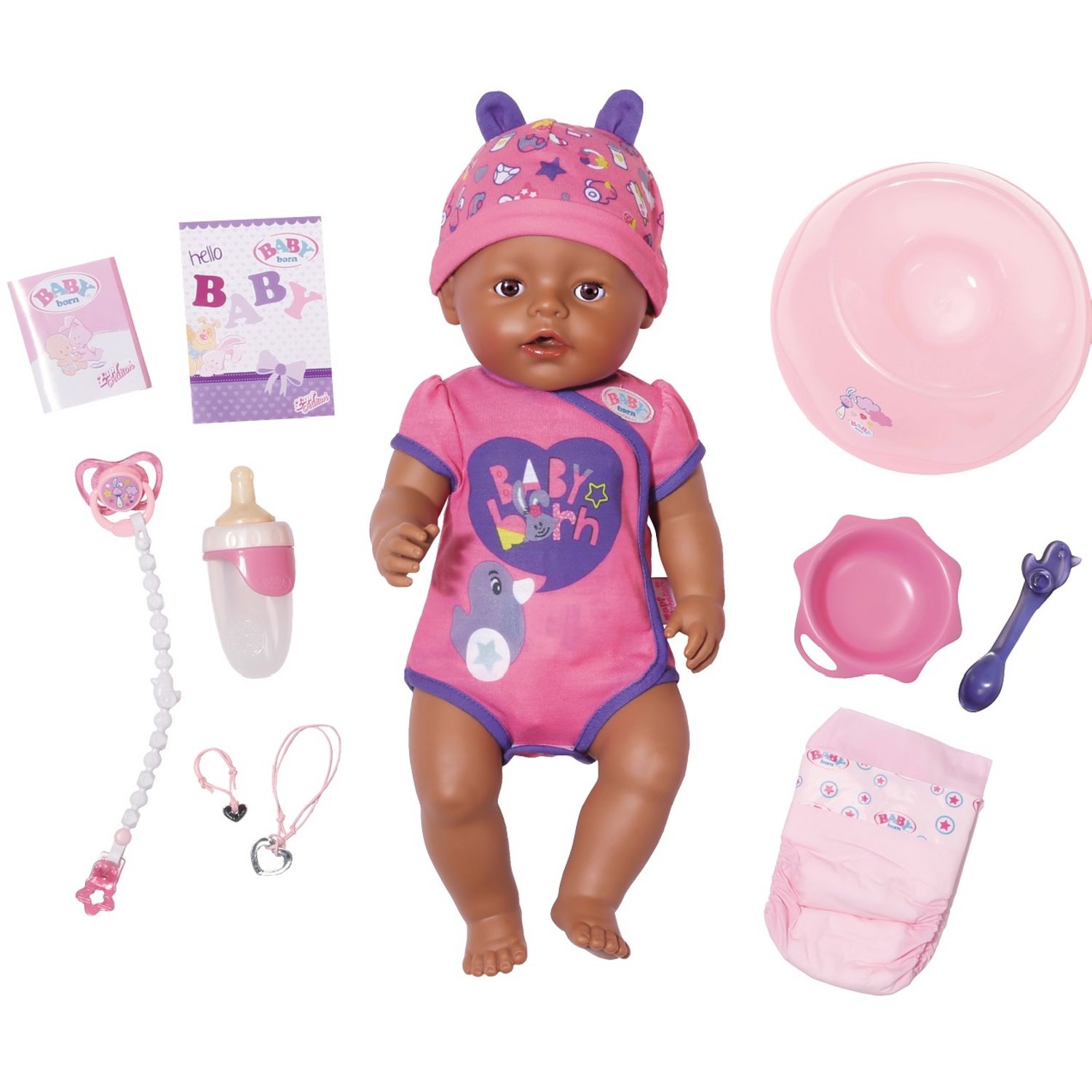 Splash-Toys Baby Born Poupon Interactif Bleu