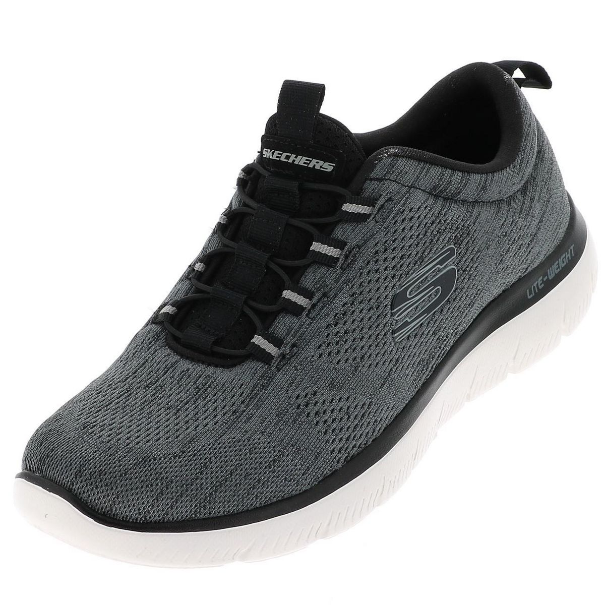 Oriënteren zout trainer SKECHERS Chaussures running mode Skechers Summits gris confort homme 47243  pas cher - Auchan.fr