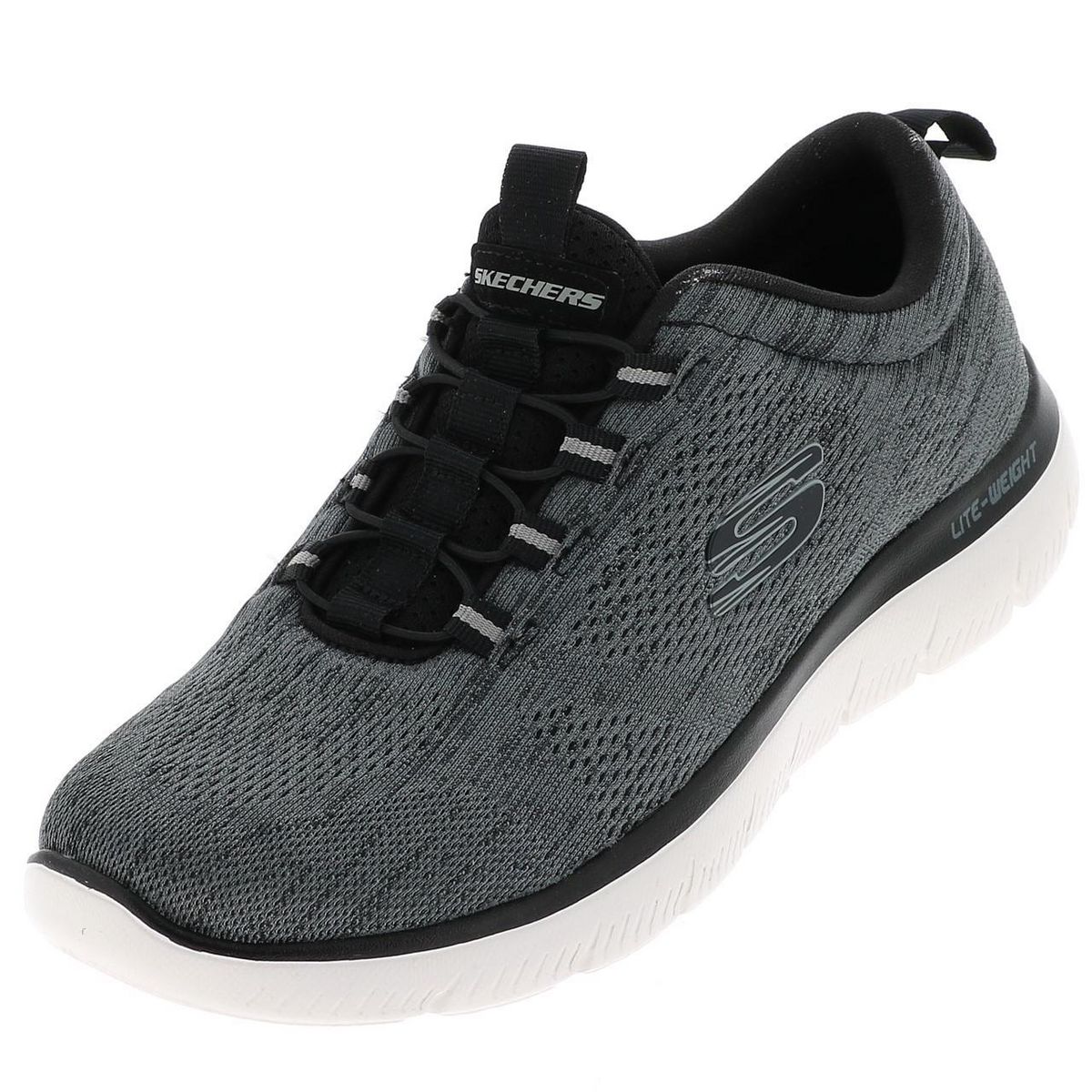 Zo snel als een flits Microbe tsunami SKECHERS Chaussures running mode Skechers Summits gris confort homme 47243 pas  cher - Auchan.fr