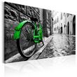 paris prix tableau imprimé vintage green bike