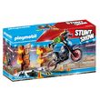 PLAYMOBIL 70553 - Stuntshow Pilote moto et mur de feu
