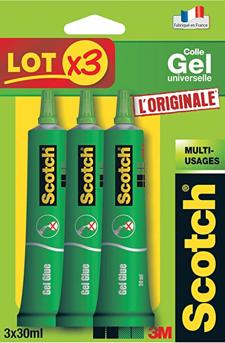  Colle Scotch Gel Glue Verte