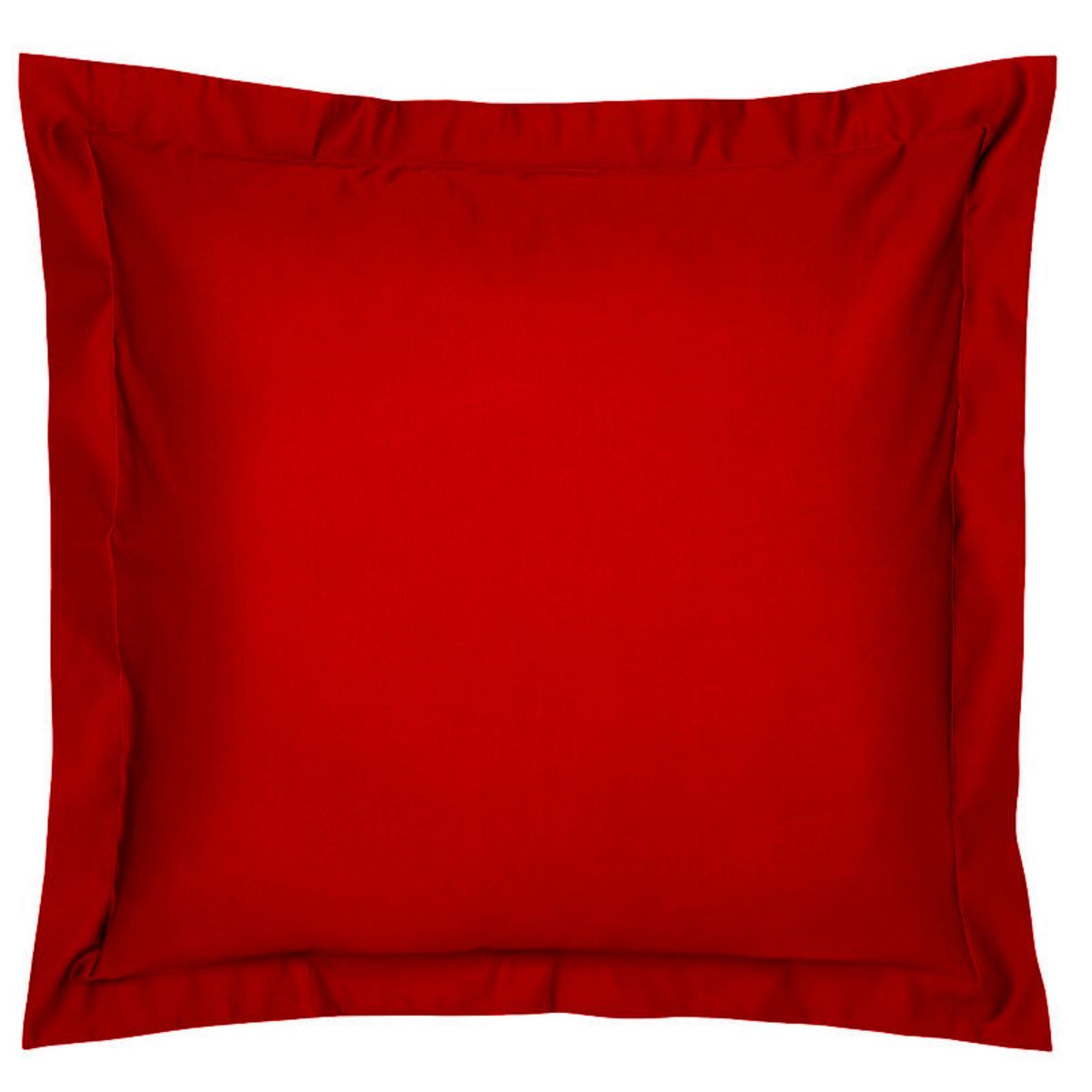 Taie Oreiller 65X65 Cm Rouge - Lot De 2 Taies D'Oreiller Rectangulaire,  Housse Oreiller En Microfibre Brossée Avec Fermeture [u225] - Cdiscount  Maison