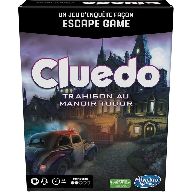 Cluedo façon Escape Game - Trahison au Manoir Tudor Hasbro Gaming