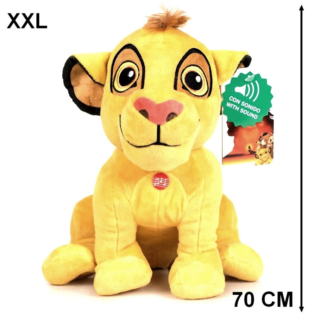 Peluche cheap roi lion