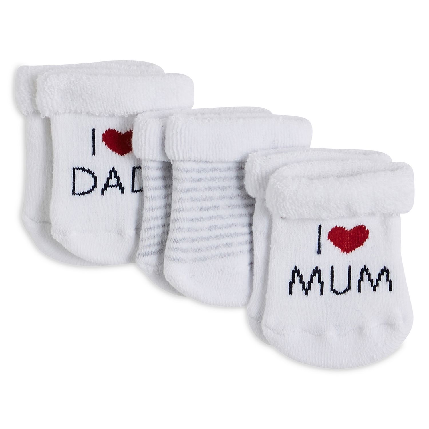 chaussettes bébé fille boite cadeau naissance lot de 3 paires MINENE