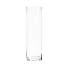 Vase Cylindrique 50cm Transparent