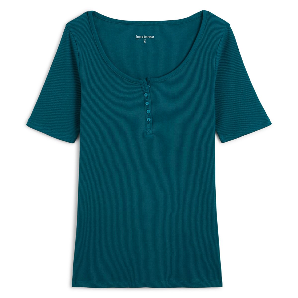 INEXTENSO T-shirt turquoise femme