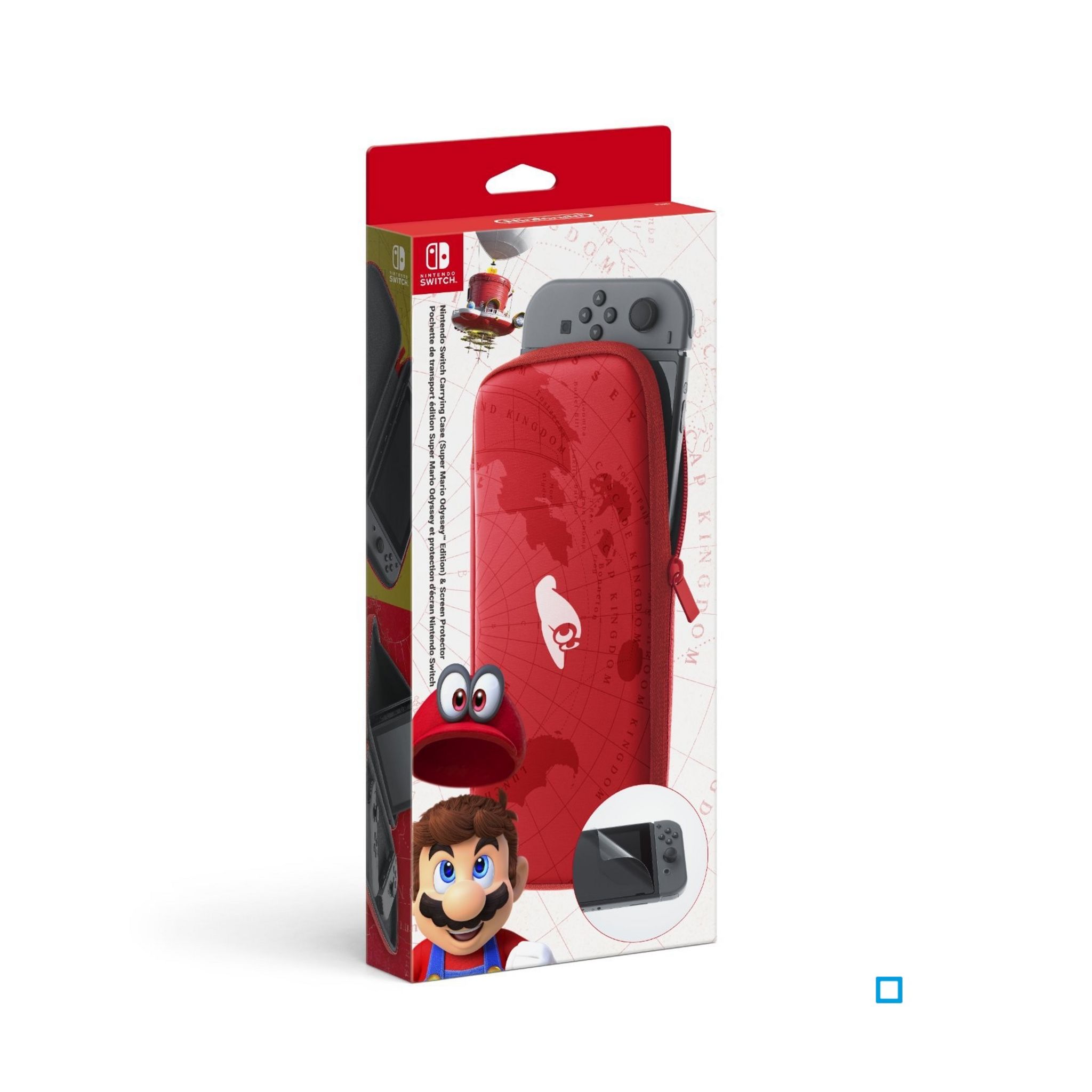 Set d'accessoires pour Nintendo Switch (pochette de transport et protection  d'écran)