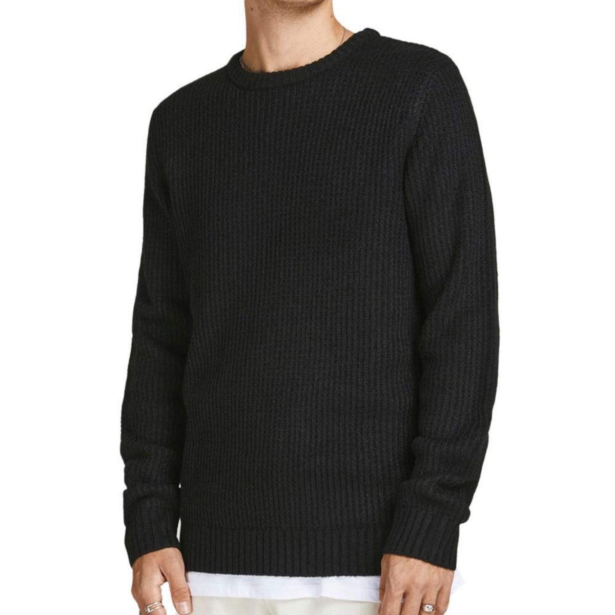 Pull Noir Homme Jack and Jones Carter pas cher Auchan