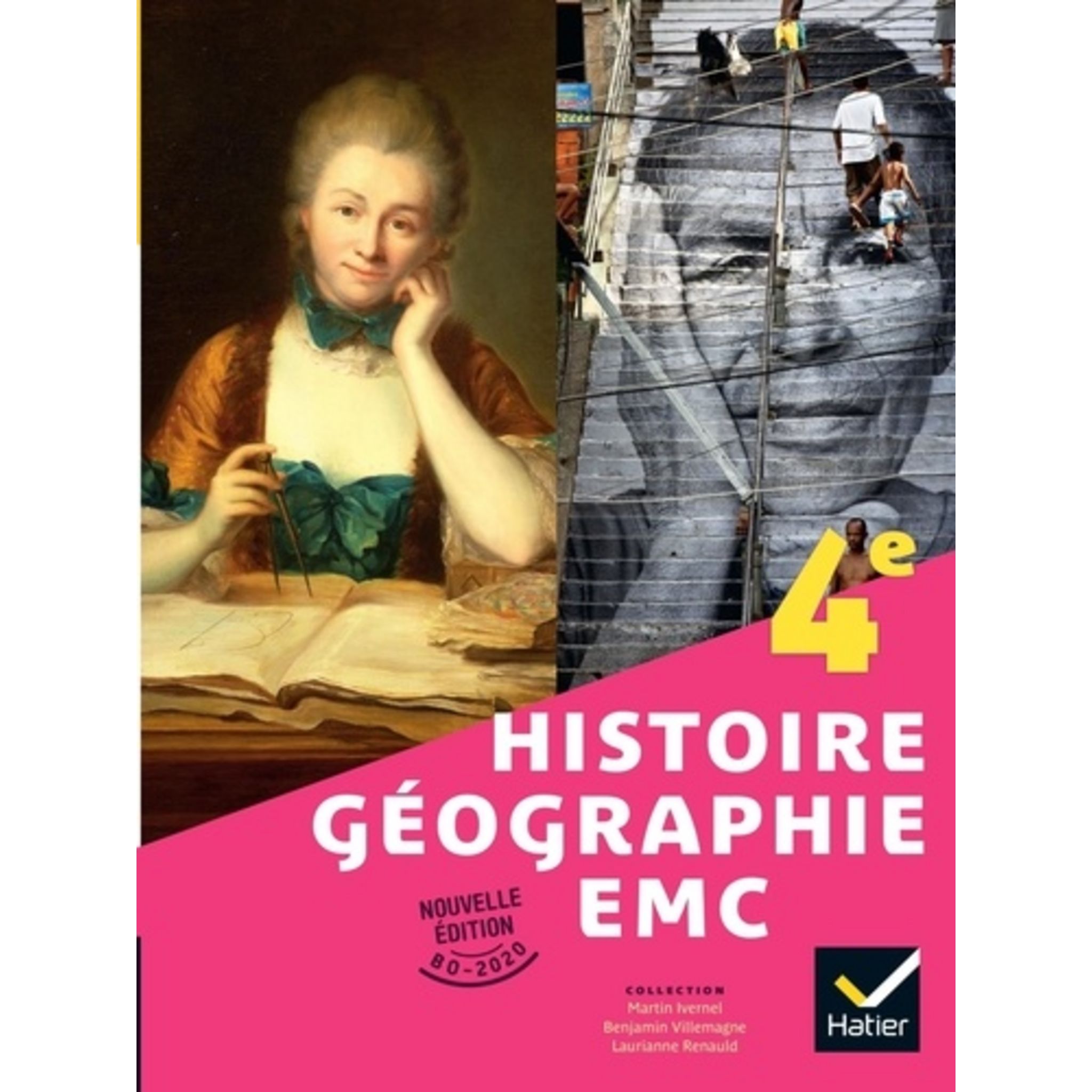 Livre Histoire Géographie 4ème Hatier En Ligne HISTOIRE-GEOGRAPHIE-EMC 4E. EDITION 2022, Ivernel Martin pas cher à prix  Auchan