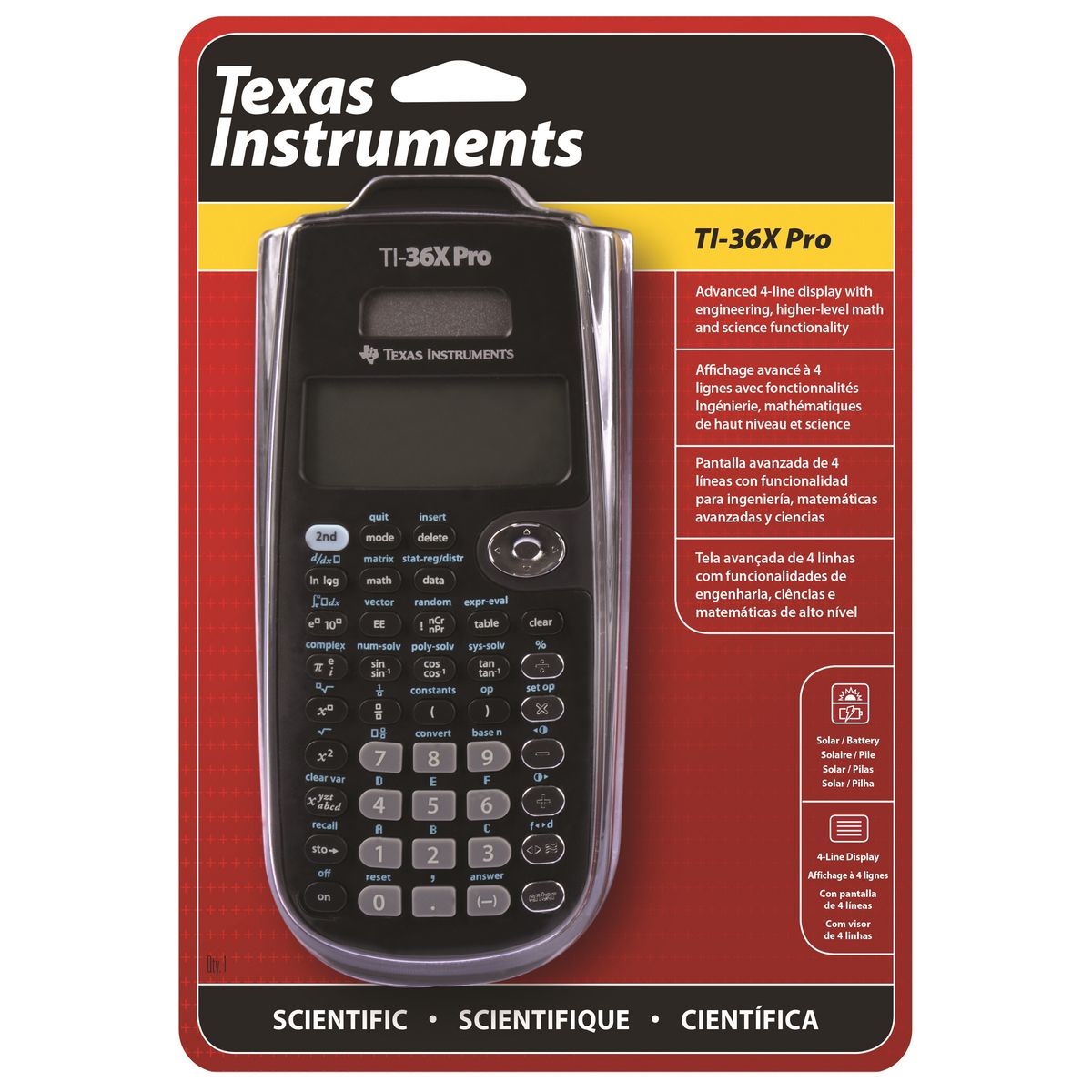 Texas instruments. Ti-36x Pro MULTIVIEW.