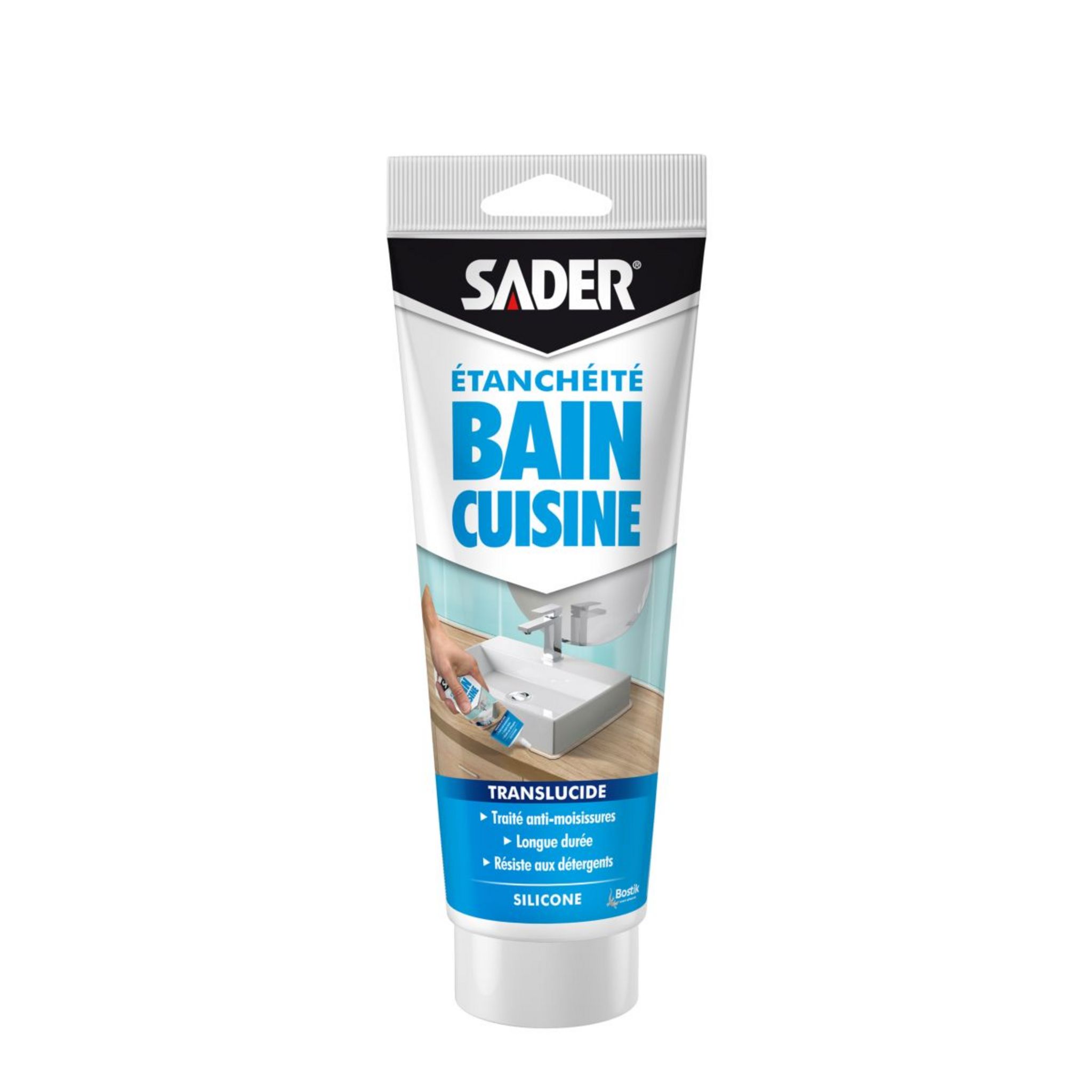 Mastic Silicone Bain & Cuisine Pure anti moisissures transparent