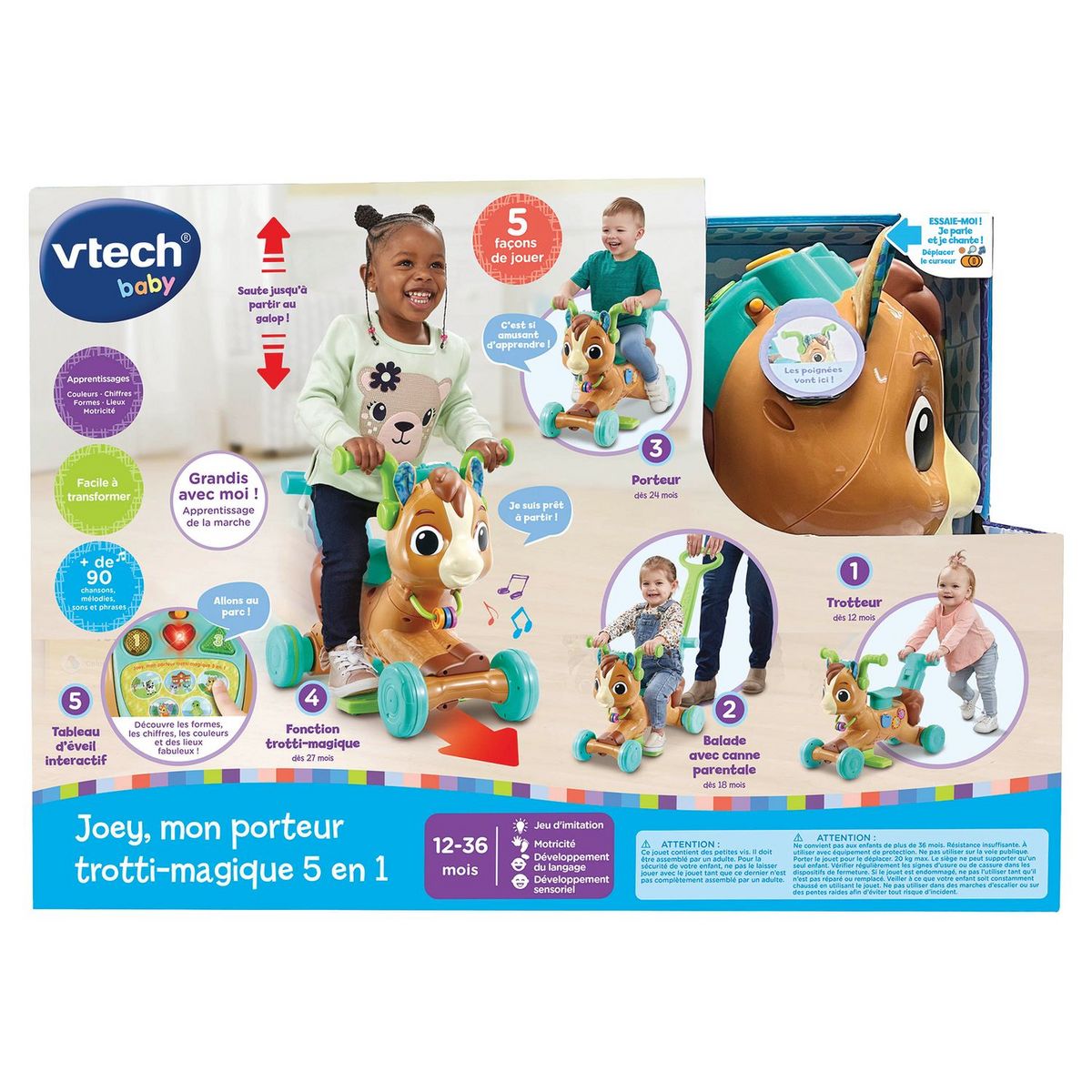 Porteur store bébé vtech