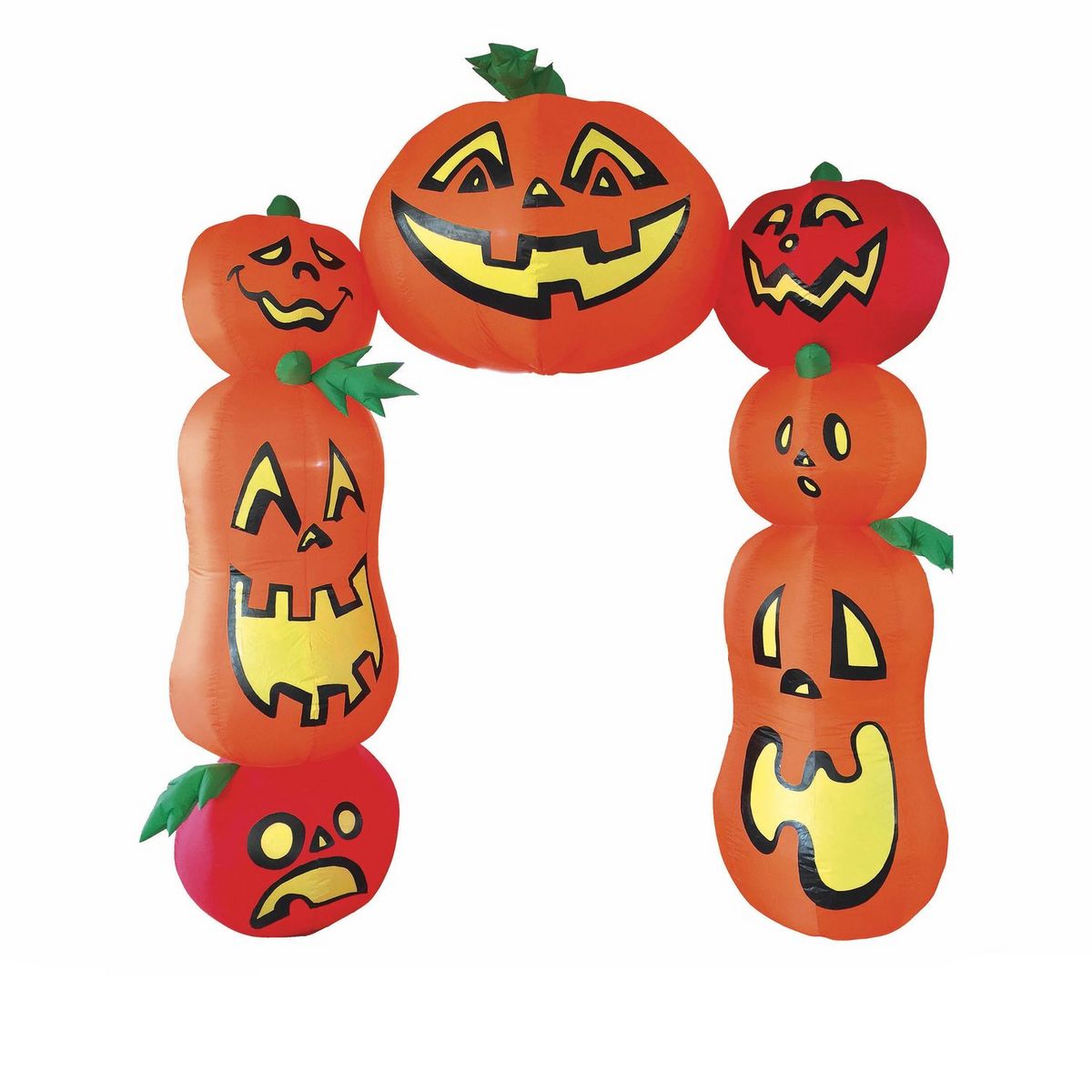 DIVERS Décoration d'Halloween - Arche citrouille gonflable - H. 273 cm