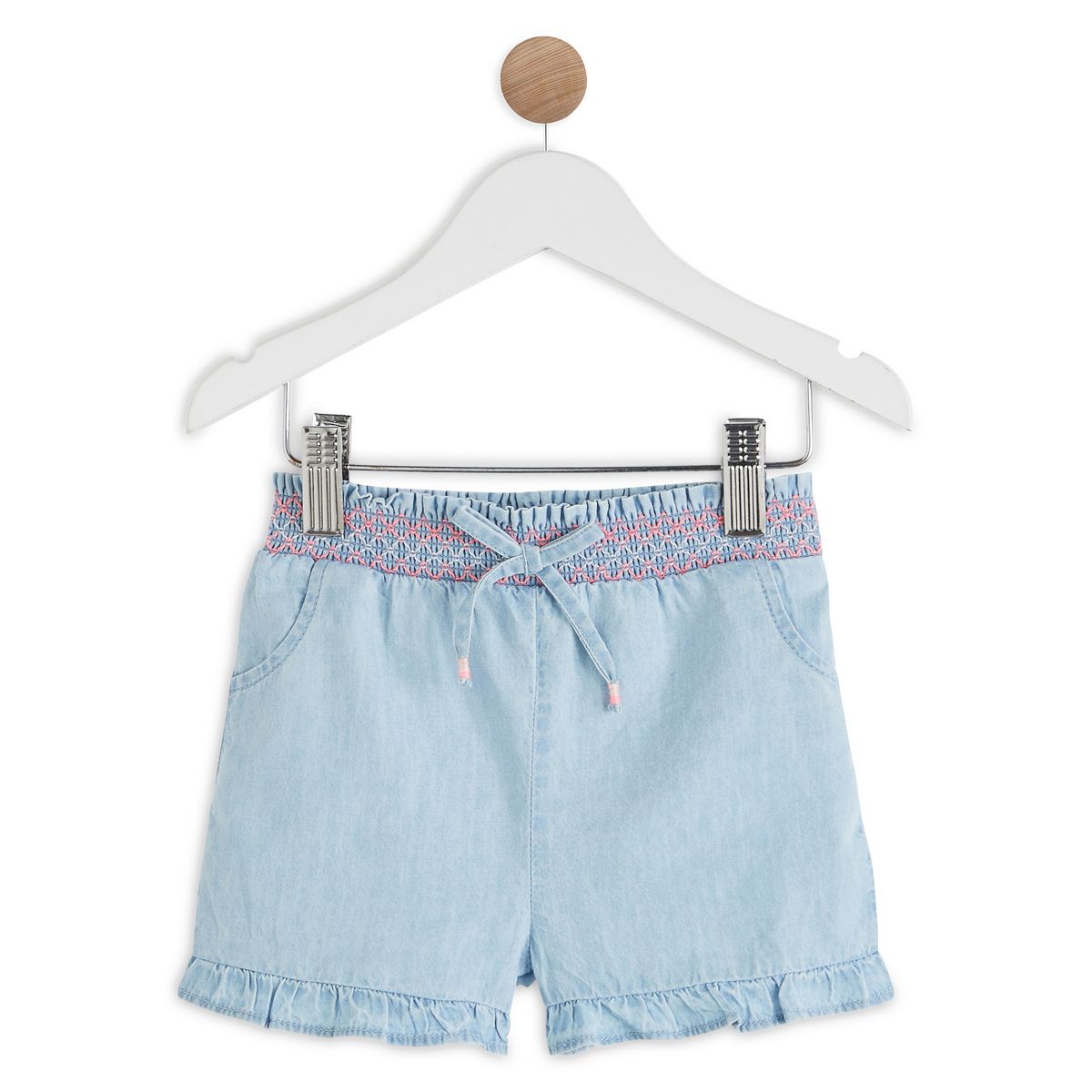 INEXTENSO Short twill bébé fille