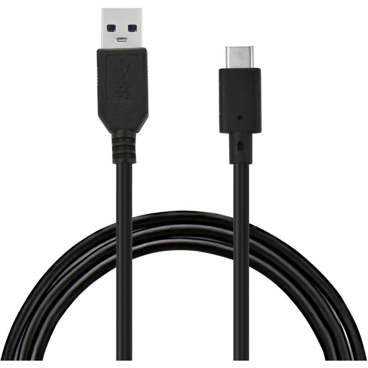 ESSENTIEL B Câble USB C vers USB noir 2m