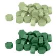 Artemio Perles de cire hexagonales - Vert clair + Vert foncé