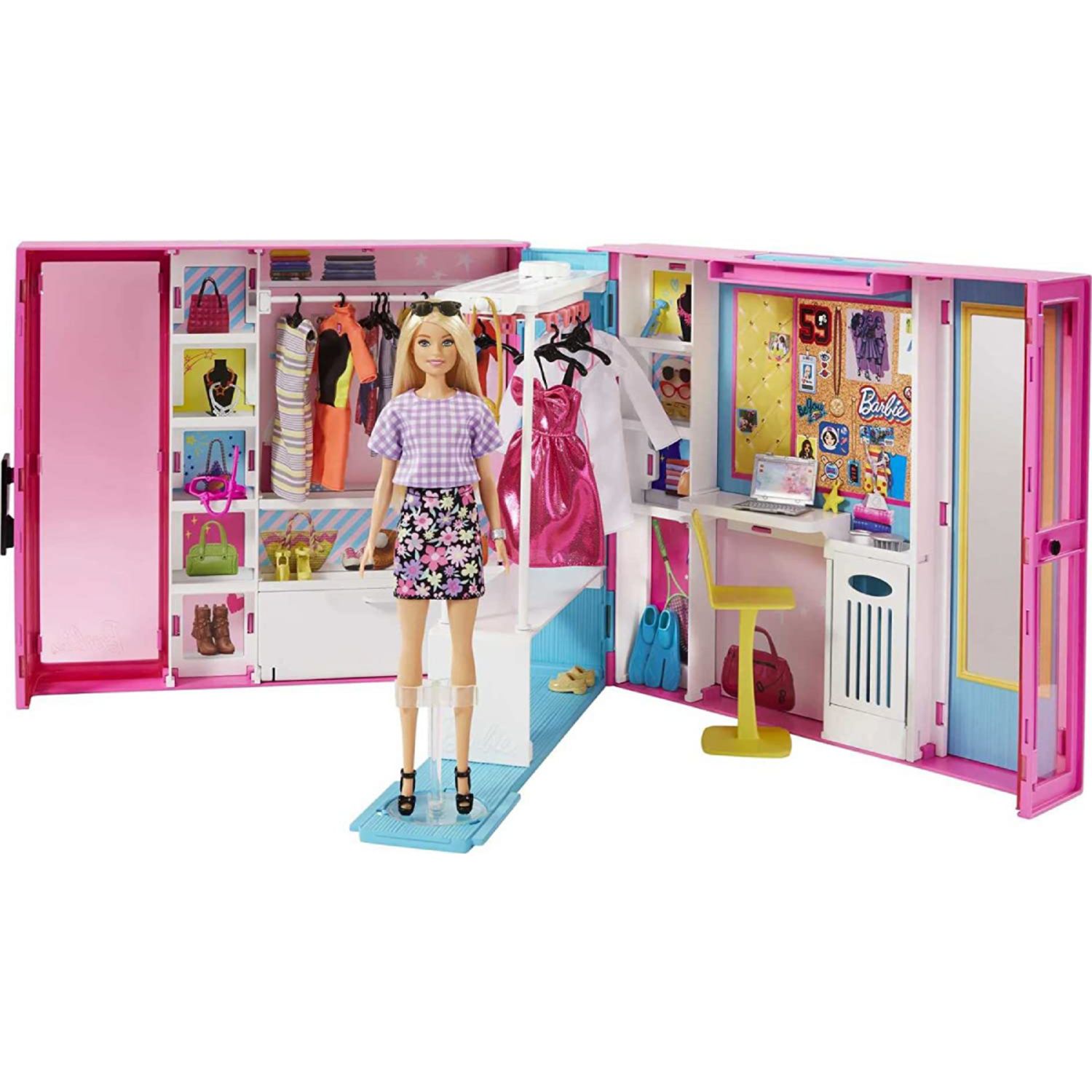 Barbie - Meubles et accessoires assortis - Poupées