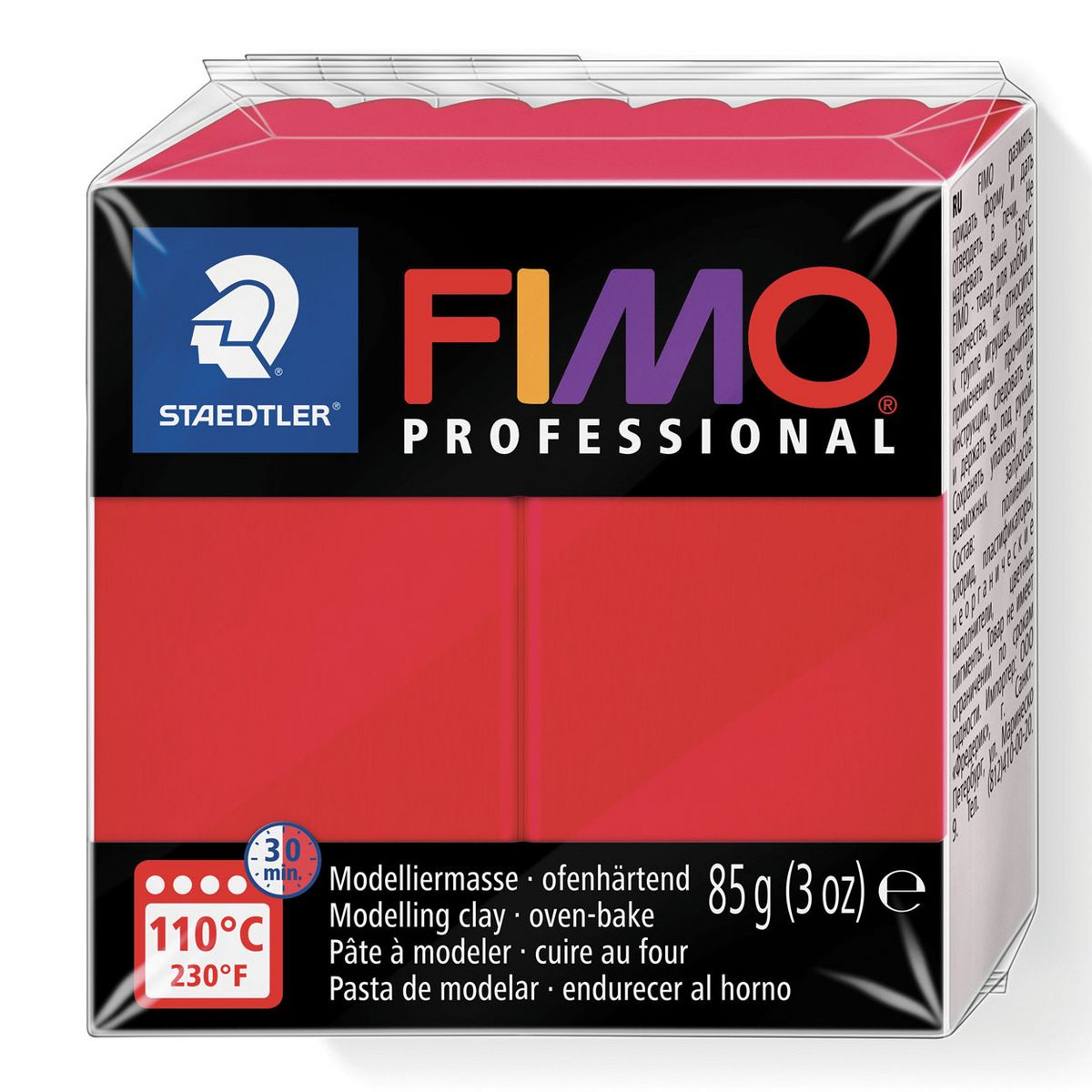Fimo Pâte Fimo 85 g Professional Carmin 8004.29