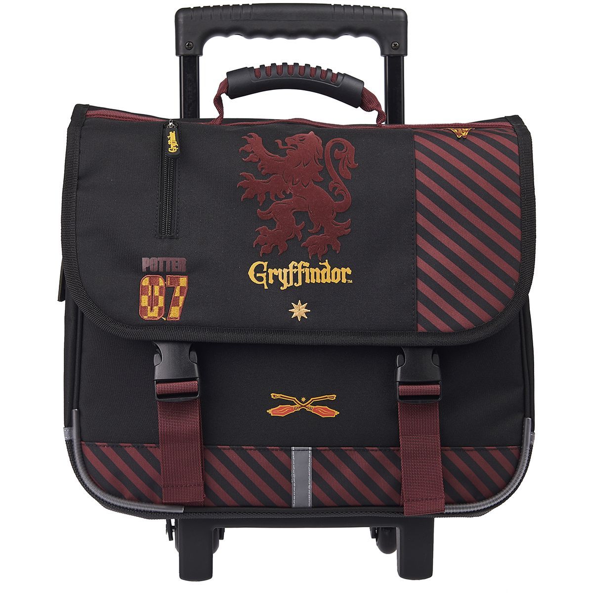 Cartable à roulettes Harry Potter Gryffondor Stripes 38 cm