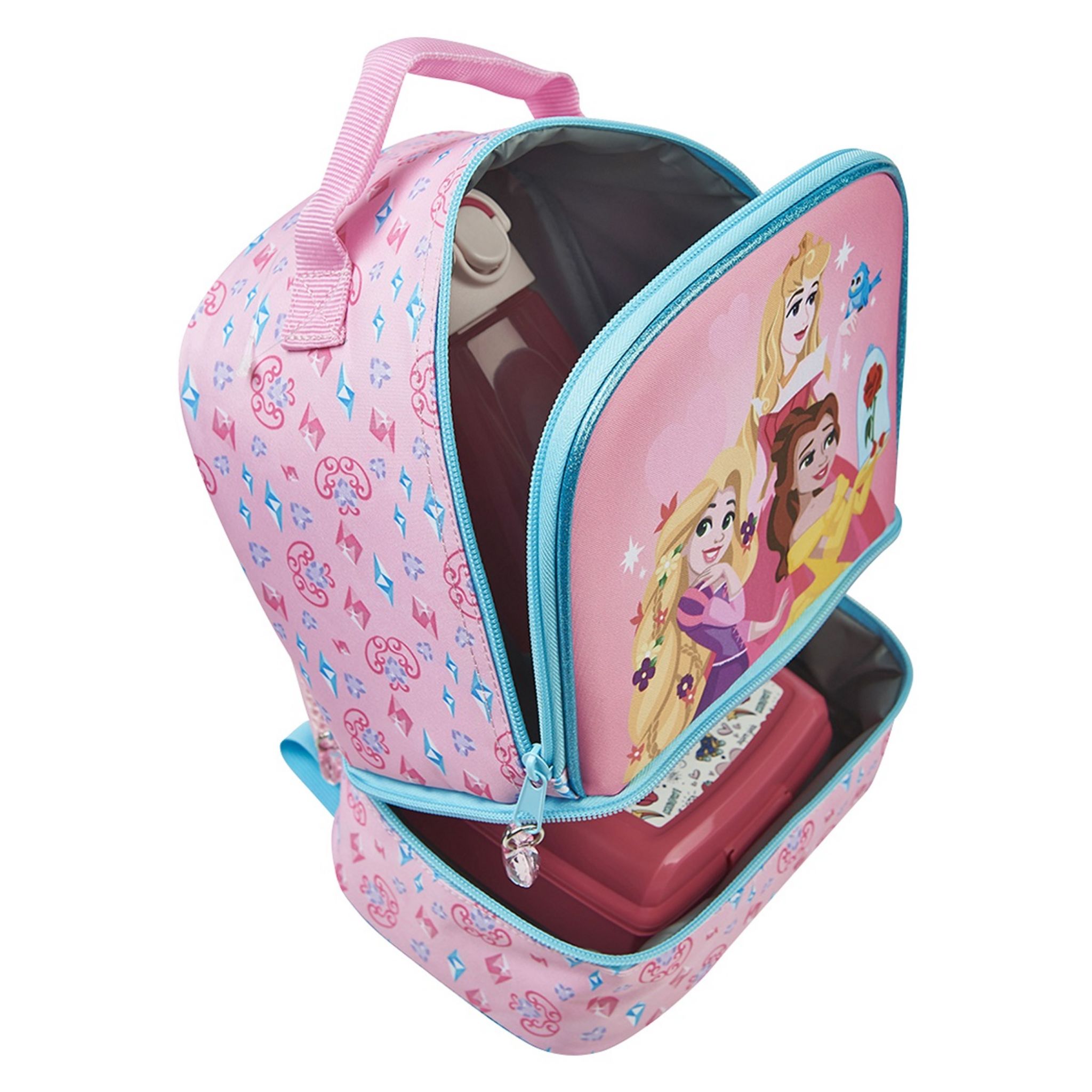 Sac gouter isotherme rose Princesses