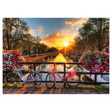 RAVENSBURGER Puzzle 1000 pièces Vélos à Amsterdam