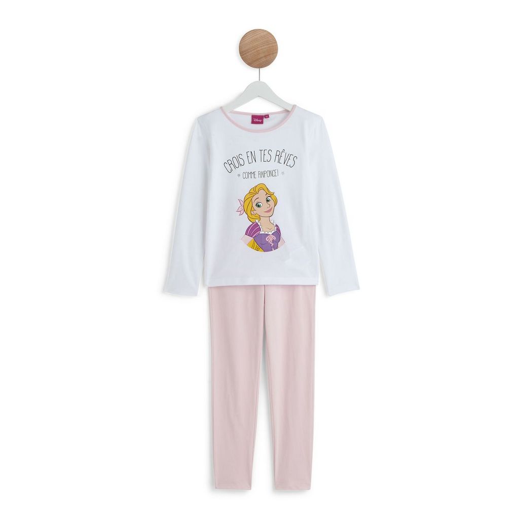 RAIPONCE Ensemble pyjama fille pas cher Auchan