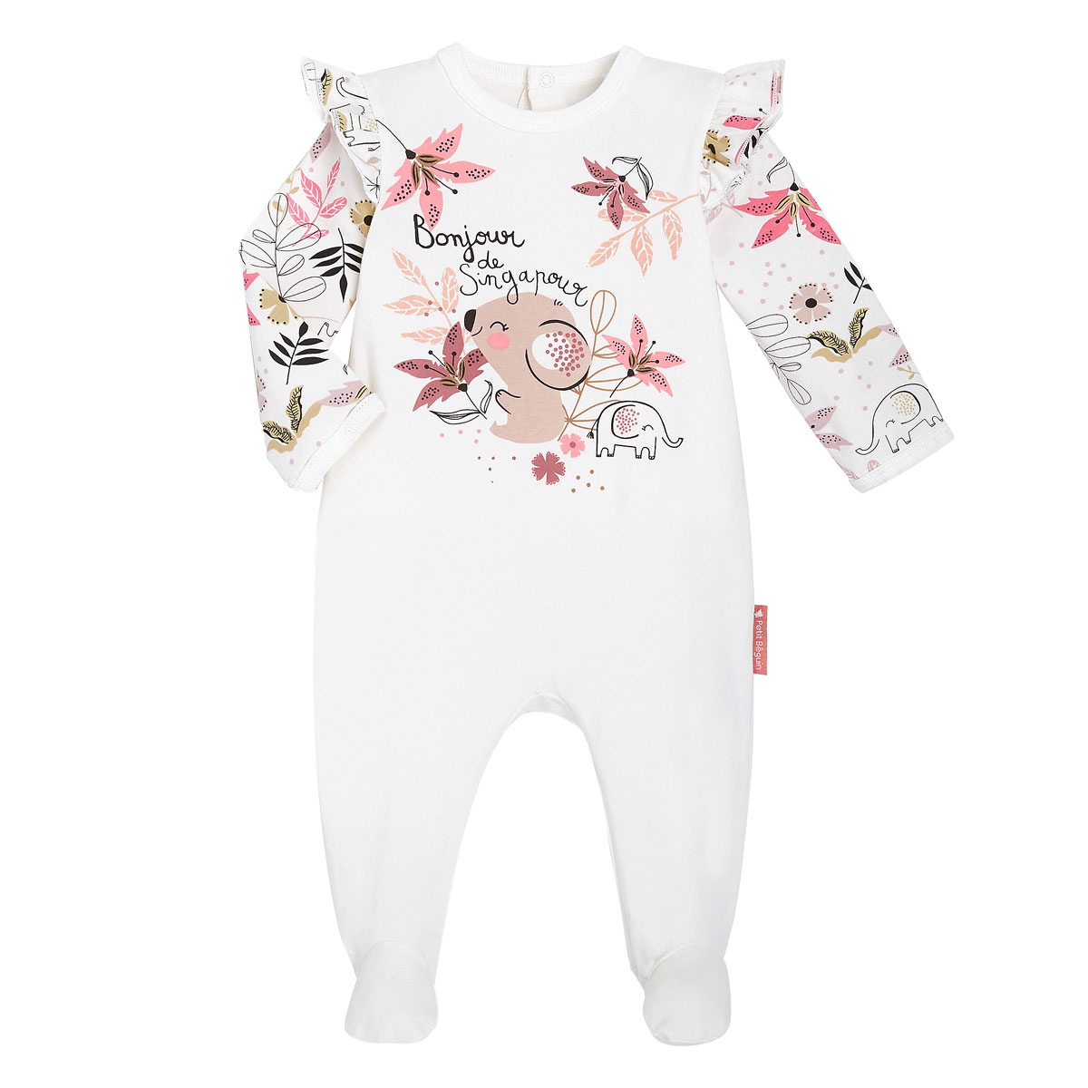 Petit Béguin Pyjama bébé fille Singapour pas cher 