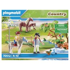 PLAYMOBIL 70512 - Country Randonneurs et Animaux