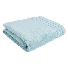 ACTUEL Maxi drap de bain uni en coton bouclé 500 gr/m2 (Bleu océan)