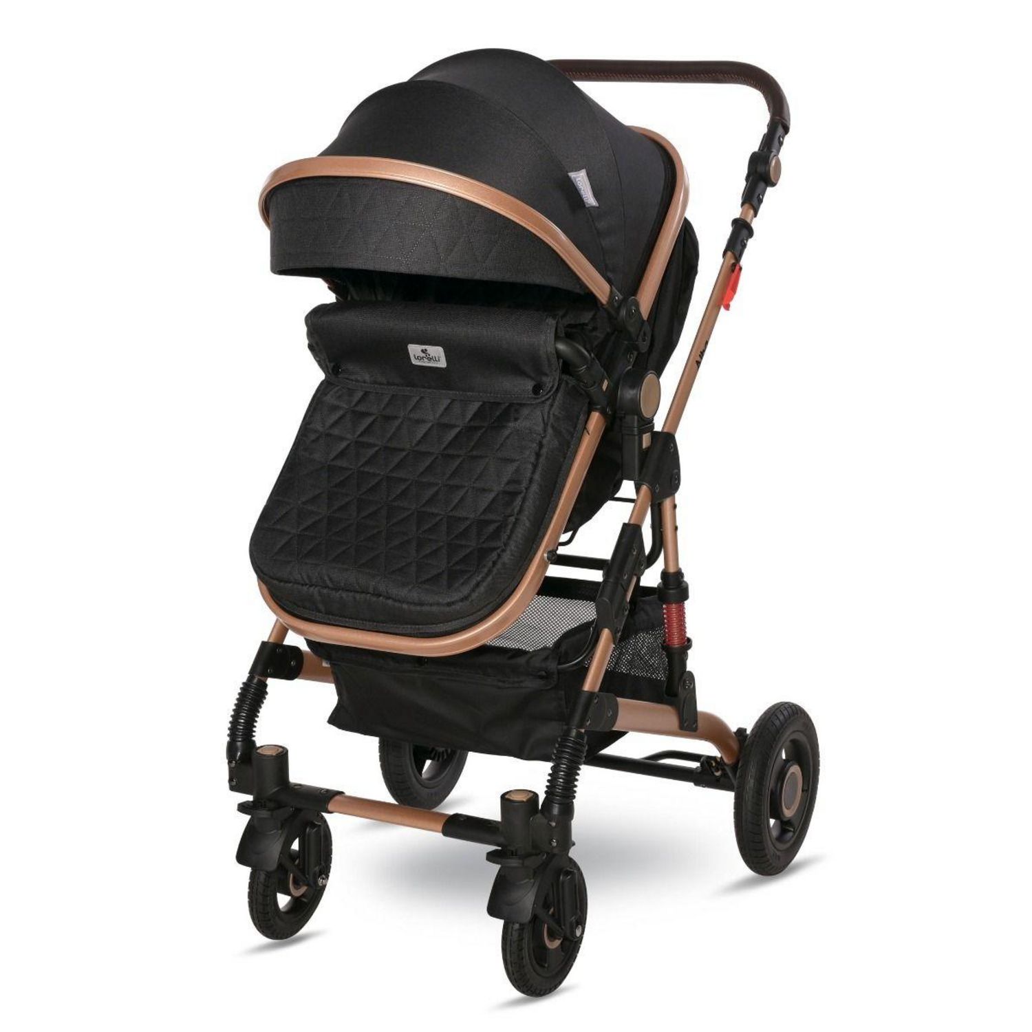 Poussette combinée trio 3 en 1 - siège auto 0m – nacelle – jusqu’à 22kg -  noir - Premium