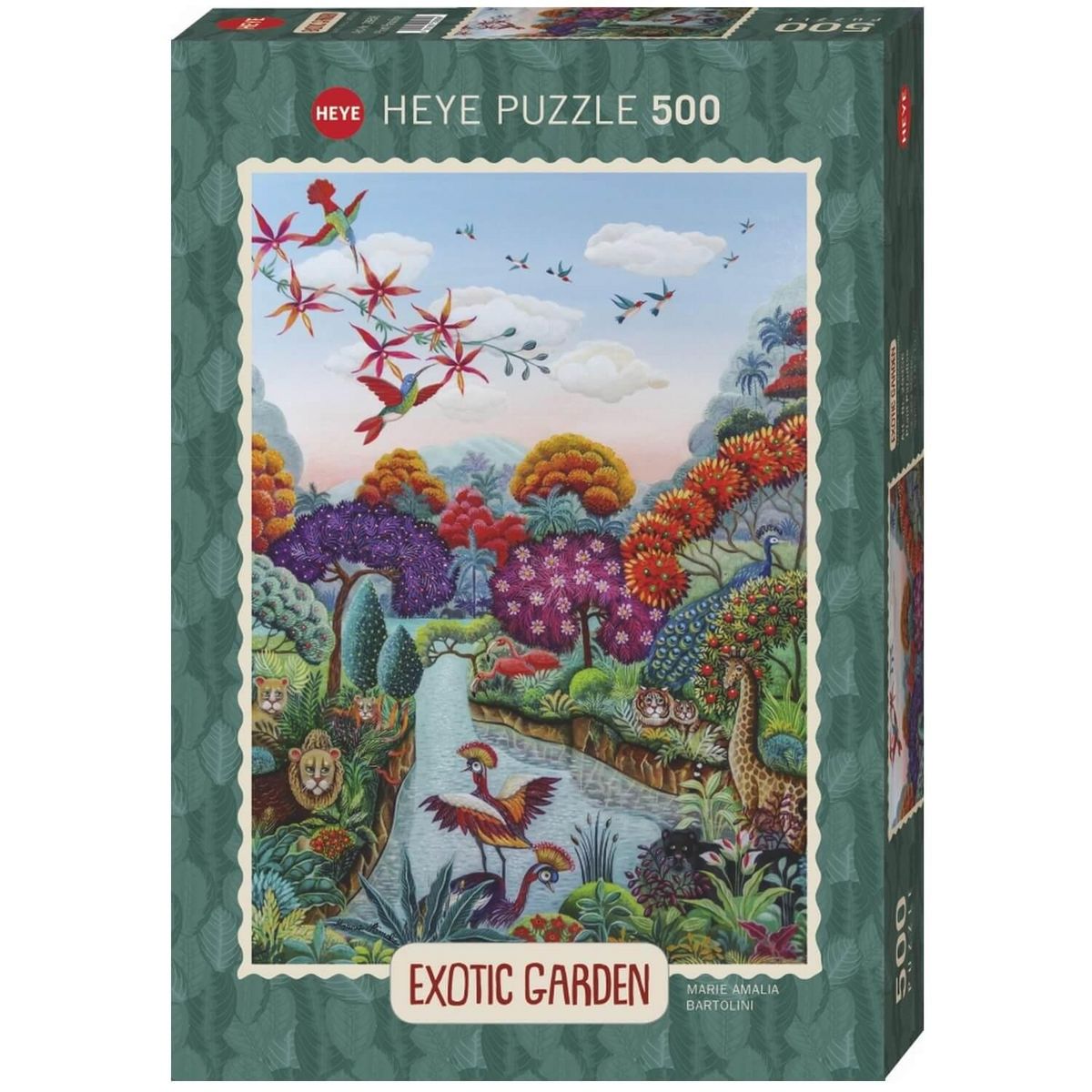 Heye Puzzle 500 pièces : Paradis des plantes